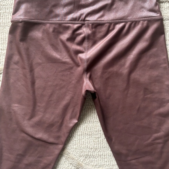 Athleta Cinnamon Mauve Elation Shimmer Tight In Powervita-S - Picture 7 of 15